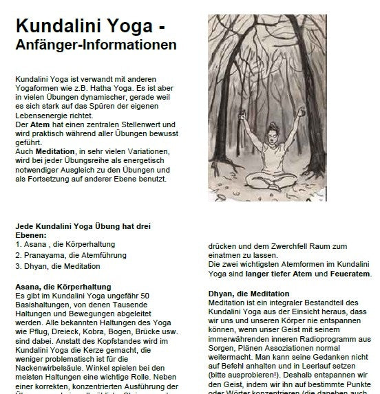 Forfait Débutant Kundalini Yoga