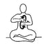 Pour la paix intérieure et un centre de cœur ouvert - ensemble de yoga pour femmes