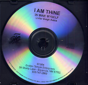 I am Thine - Livtar Singh Tantric Version
