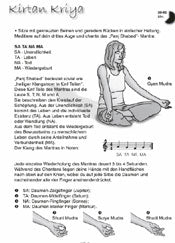 Kirtan Kriya - fichier PDF (allemand)