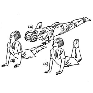KRIYA for strengthening the abdomen - yoga exercise series (german)