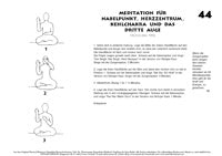 Kundalini Yoga: Meditation für Nabelpunkt, Herzzentrum, Kehlchakra und das dritte Auge