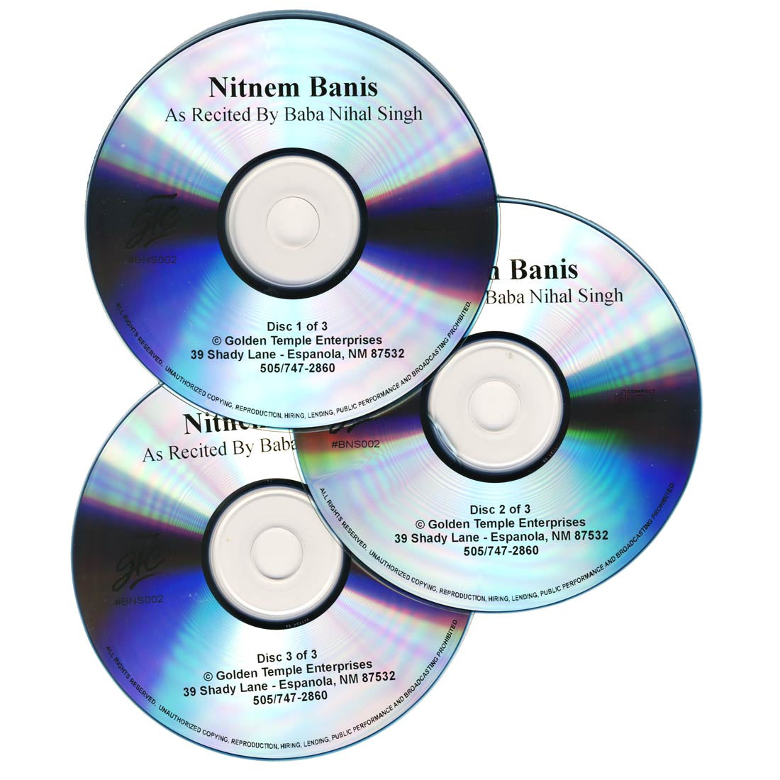 Nitnem Banis - Baba Nihal Singh complete