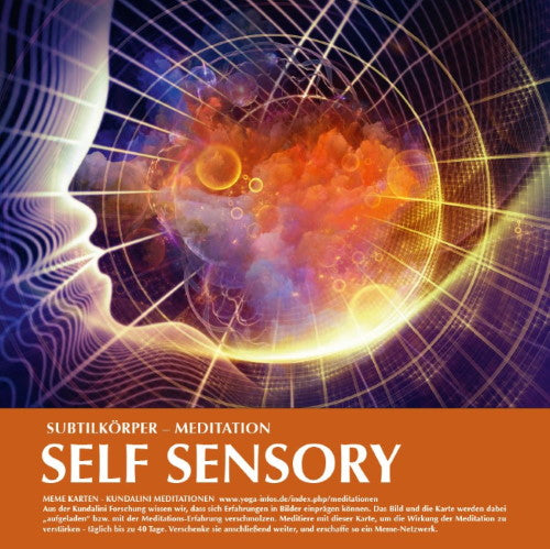 Kundalini Meme Card 2 - Self Sensory - PDF file (german)