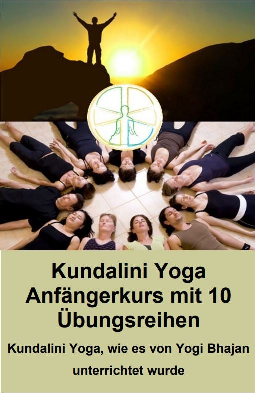 Kundalini Yoga beginner course with 10 series of exercises - PDF files (german)