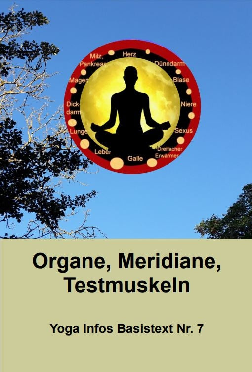 Yoga basic text: organs, meridians and test muscles - PDF file