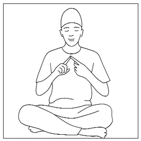 Triangle de la connaissance - Méditation du toucher du maître #TCH36-1