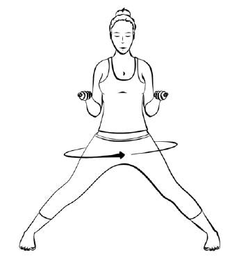 Yogaübung für einen starken Kampfgeist