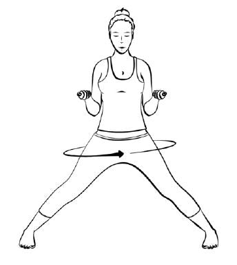 Yoga exercise for a strong fighting spirit
