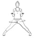 Yoga exercise for a strong fighting spirit
